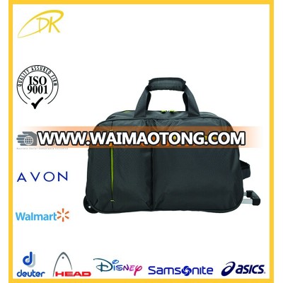 FLA audit cheap travel trolley bag, sky travel trolley luggage bag for sale